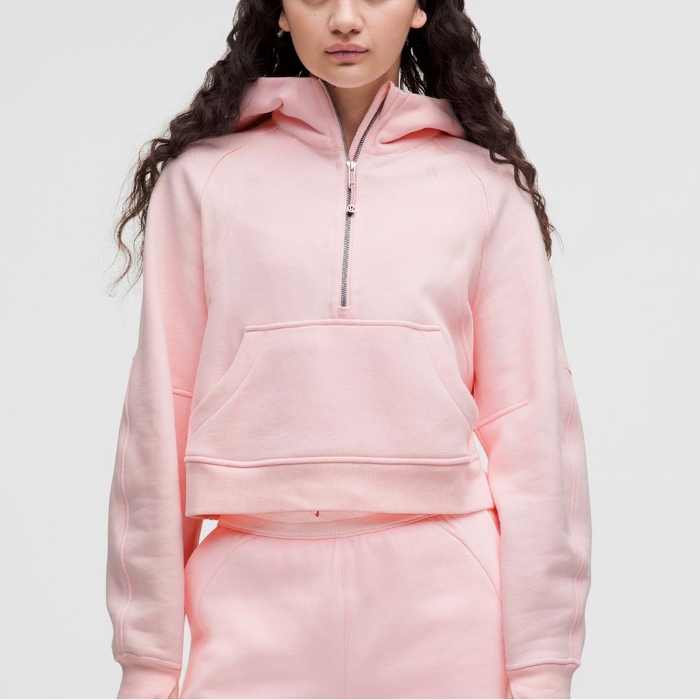 Lululemon scuba! Strawberry milk color scuba